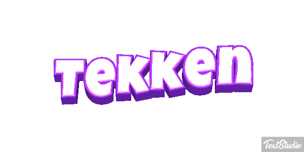 Tekken Efeito do texto