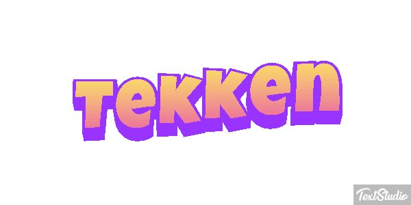 Tekken Efeito do texto