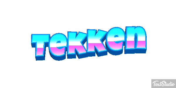 Tekken Efeito do texto
