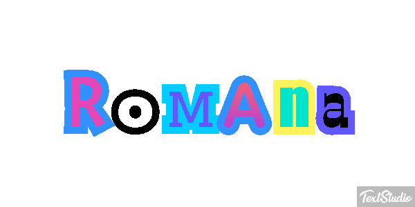 Romana Effetto testo