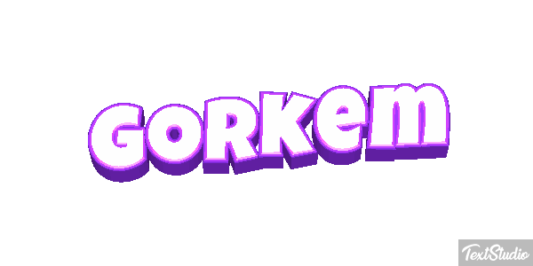 Görkem Efeito do texto