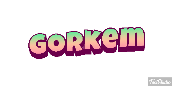 Görkem Efeito do texto