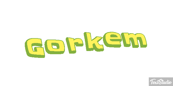 Görkem Efeito do texto