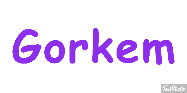 Görkem Efeito do texto