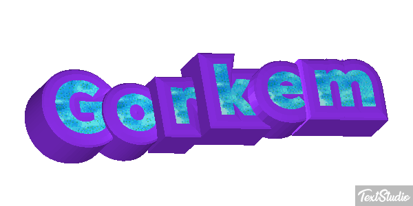 Görkem Efeito do texto
