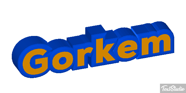 Görkem Efeito do texto