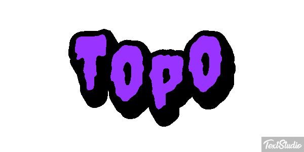 Topo Efecto de texto