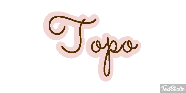 Topo Efecto de texto