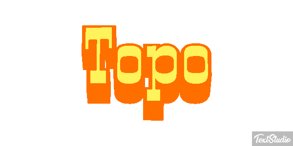 Topo Efecto de texto