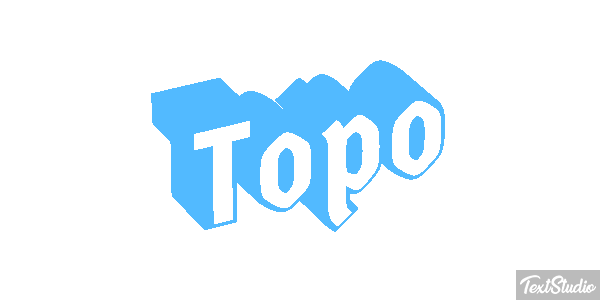 Topo Efecto de texto
