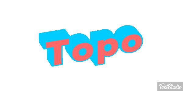 Topo Efecto de texto