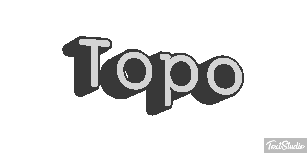 Topo Efecto de texto