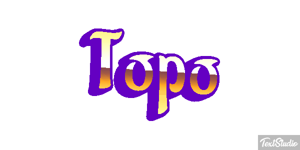 Topo Efecto de texto