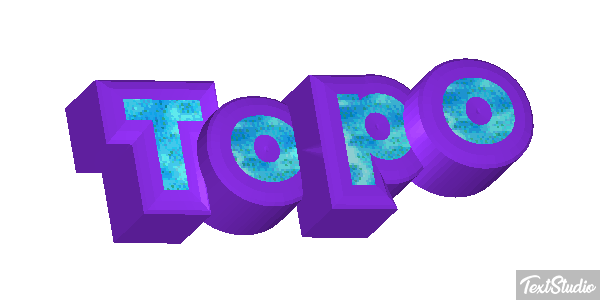 Topo Efecto de texto