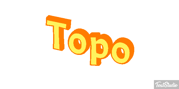Topo Efecto de texto