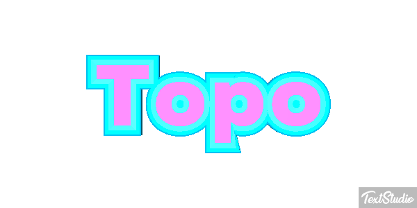 Topo Efecto de texto