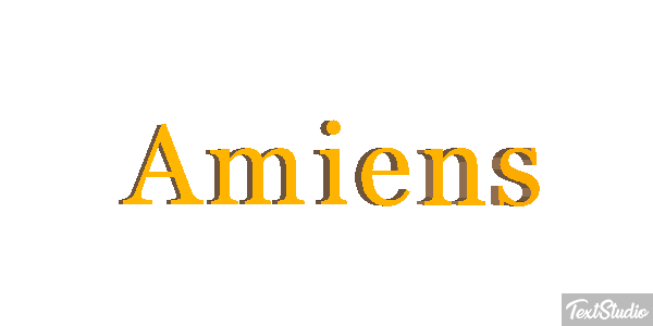 Amiens Effetto testo