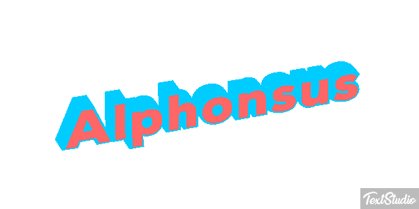 Alphonsus テキスト効果