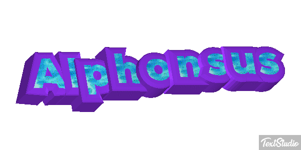 Alphonsus テキスト効果