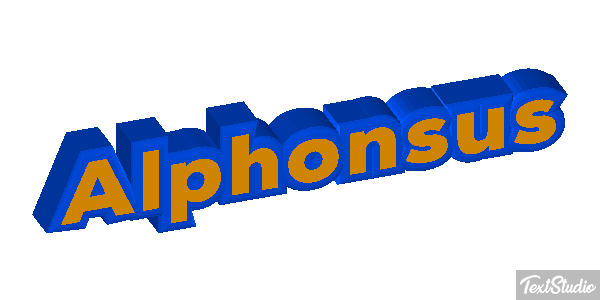 Alphonsus テキスト効果