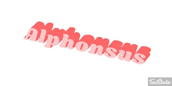 Alphonsus テキスト効果