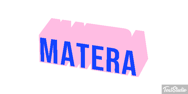 Matera Texteffekt