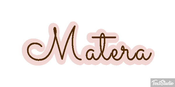 Matera Texteffekt