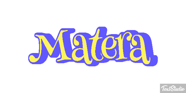 Matera Texteffekt