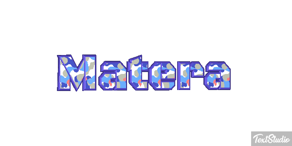 Matera Texteffekt