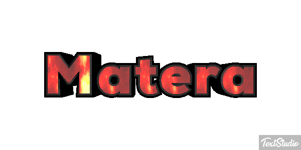 Matera Texteffekt