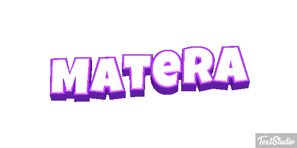 Matera Texteffekt