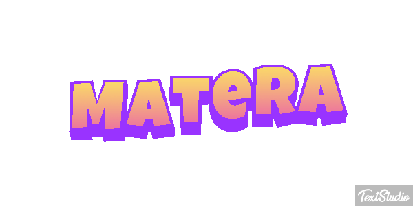 Matera Texteffekt