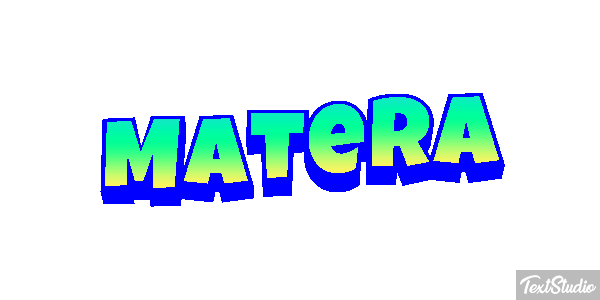 Matera Texteffekt