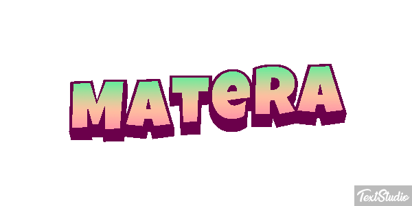 Matera Texteffekt