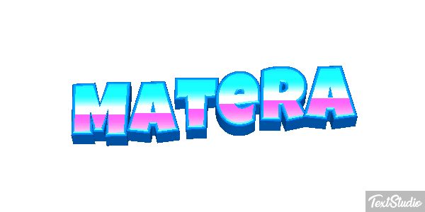 Matera Texteffekt