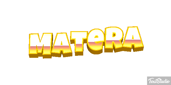Matera Texteffekt
