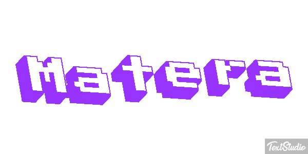 Matera Texteffekt
