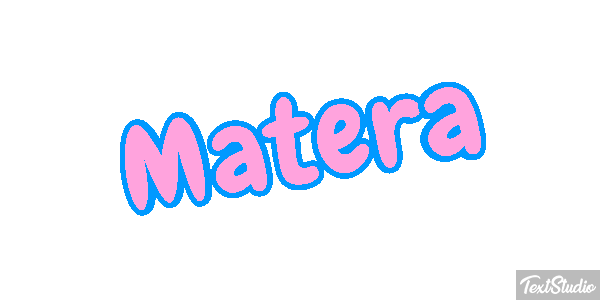 Matera Texteffekt