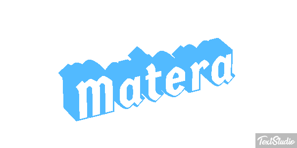 Matera Texteffekt