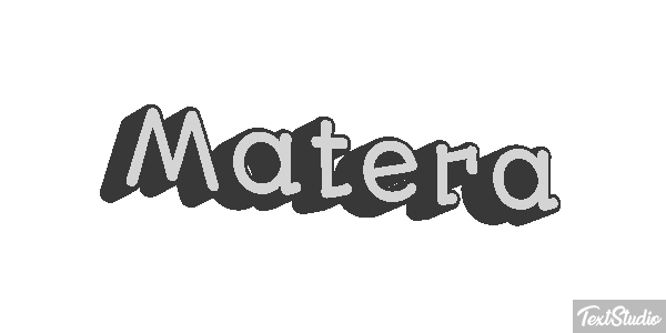 Matera Texteffekt