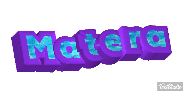 Matera Texteffekt