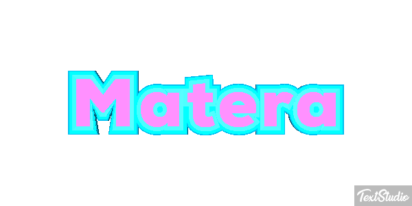 Matera Texteffekt