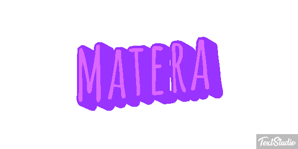Matera Texteffekt