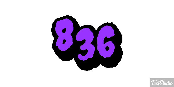 836 Efecto de texto