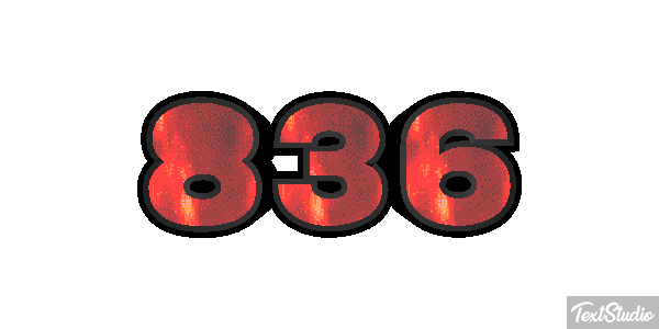 836 Efecto de texto