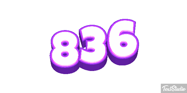 836 Efecto de texto