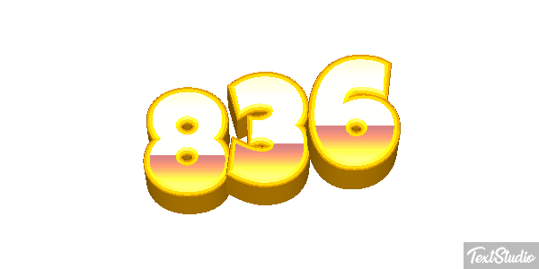 836 Efecto de texto