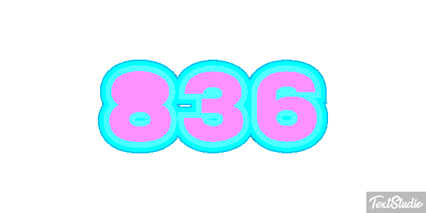 836 Efecto de texto