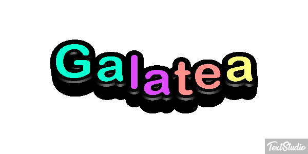 Galatea Effetto testo