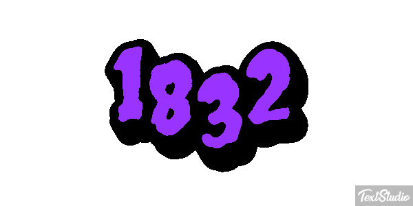 1832 Efecto de texto